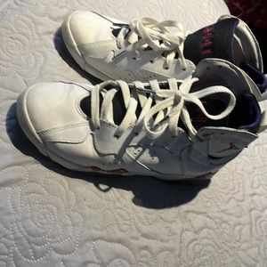 nike air jordan retrowhite 7 firebery black night, VERY RARE.